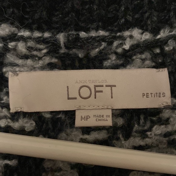 ann taylor loft petites warm cardigan size: MP - Picture 4 of 8